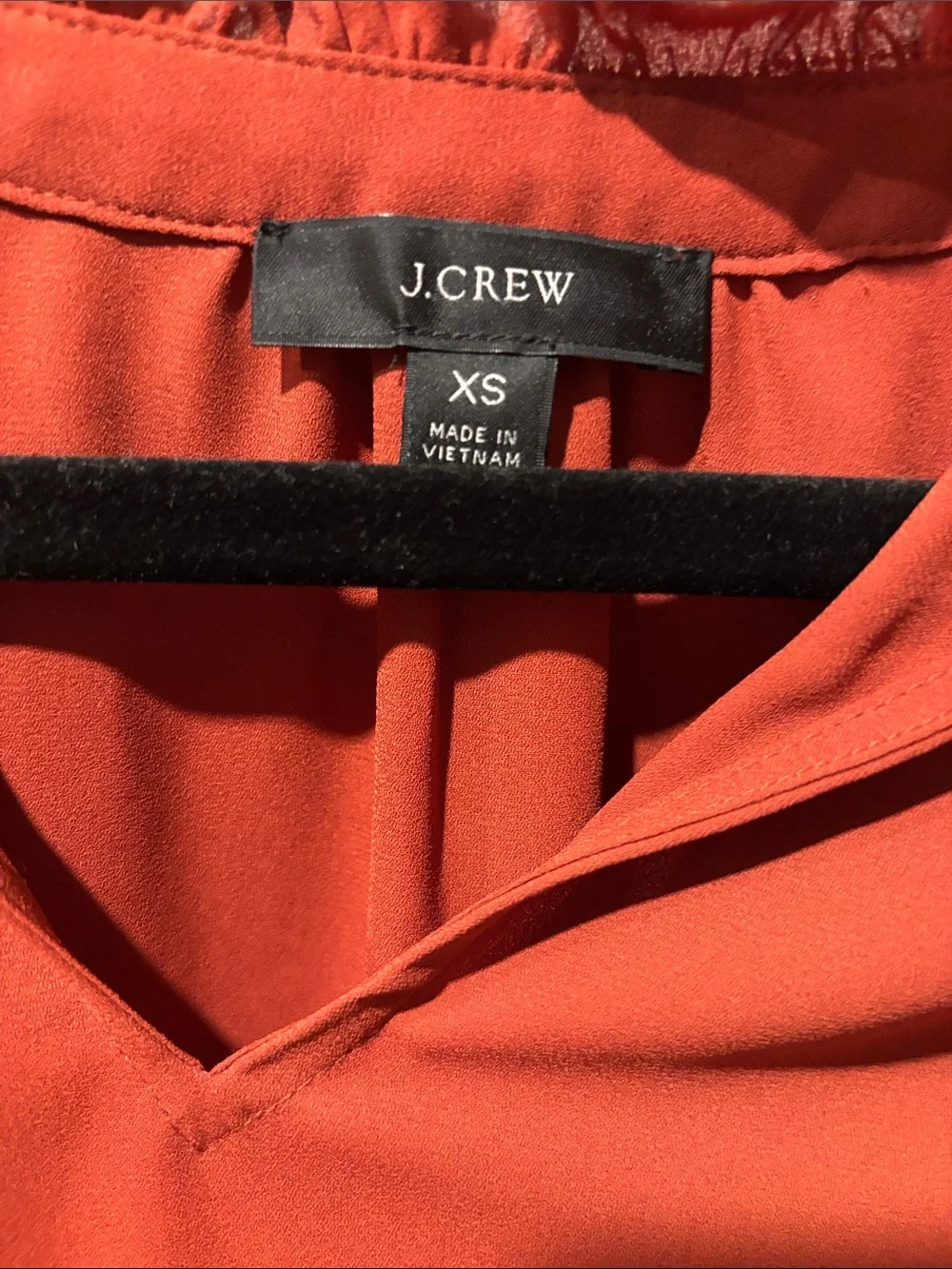 J. Crew silky terracotta